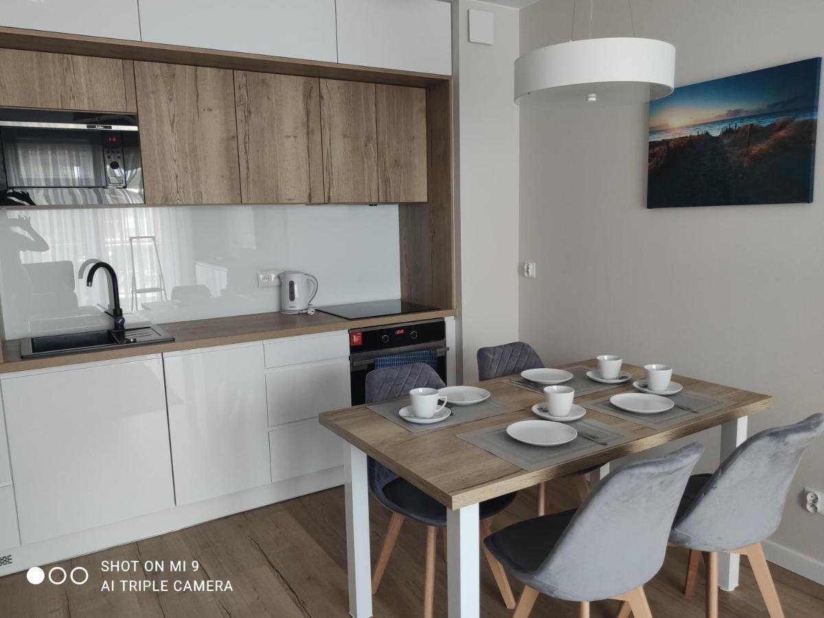 Apartament Szafir W Budynku Basenowym Morska Klifowa Rewal Bagian luar foto
