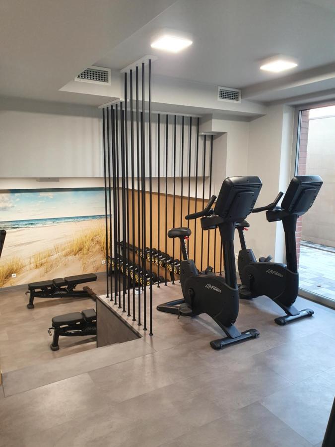 Apartament Szafir W Budynku Basenowym Morska Klifowa Rewal Bagian luar foto