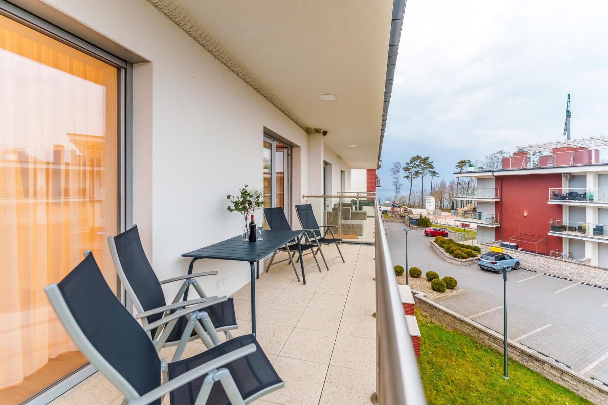 Apartament Szafir W Budynku Basenowym Morska Klifowa Rewal Bagian luar foto